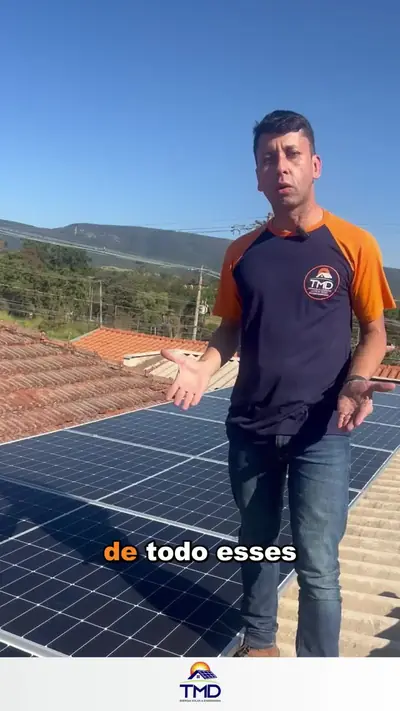 Anúncio de TMD Energia Solar: Energia solar com economia de até 90-95% na conta de luz