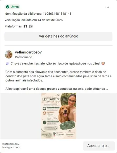 Anúncio de vetlariicardoso7