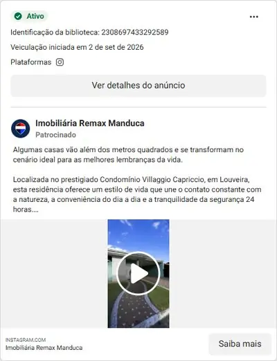 Anúncio de Imobiliária Remax Manduca: Sobrado comercial e residencial no Centro de Louveira