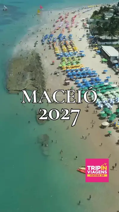 Anúncio de Trip In Viagens Itatiba/SP: Pacote Maceió 2027, 7 noites com aéreo e hospedagem